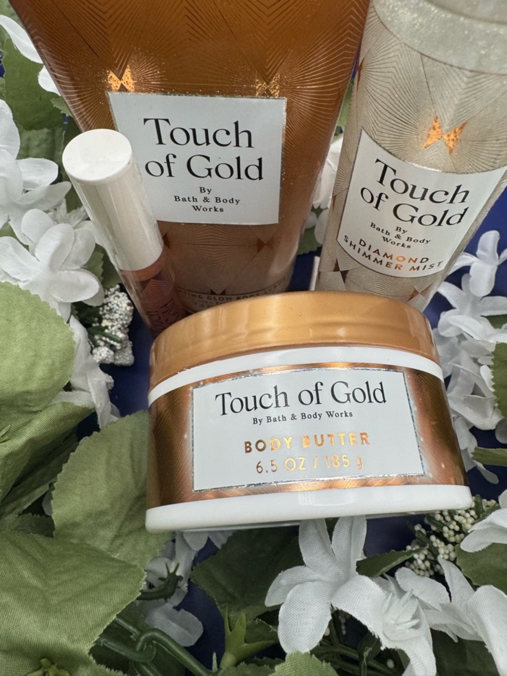 Bath & Body Works Touch of Gold Body Care Set - Gold
